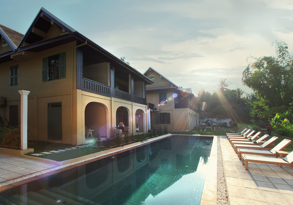 The Apsara Rive Droite Hotel Luangprabang Kültér fotó