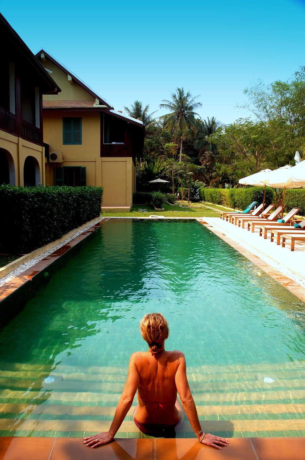The Apsara Rive Droite Hotel Luangprabang Kültér fotó